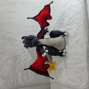 Handmade Big Shiny Charizard Crochet Plush